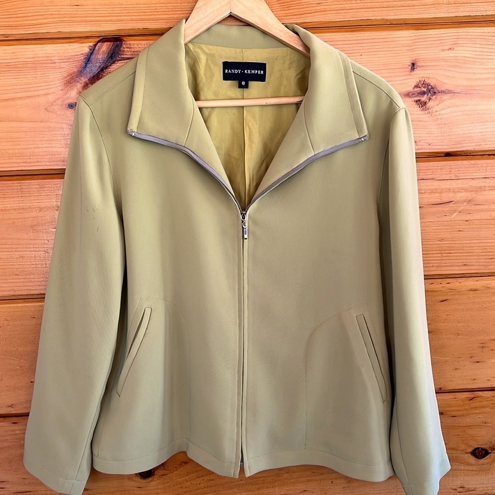 RANDY KEMPER Zip Up Lined Jacket 8